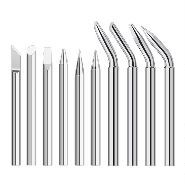 10 pure copper soldering iron tips
